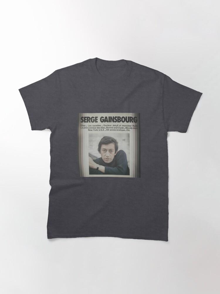 Serge Gainsbourg Album Serge Gainsbourg 1974 Classic T-Shirt
