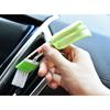 Multifunction Car Air Vent Cleaner Mini Double-end Micro Fiber Vent Duster Removable Cloth Cover Portable Cleaning Brush For Car