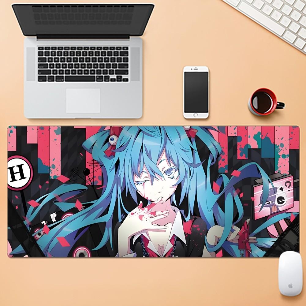 HHatsune MMiku Mousepad Mousepad New Arrivals Large Gaming Mousepad L XL XXL Gamer Mouse Pad Size For Keyboards Mat