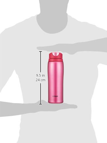 Tiger Vacuum Insulated Tumbler, 480ml, MCB-H048-PR, Raspberry Pink