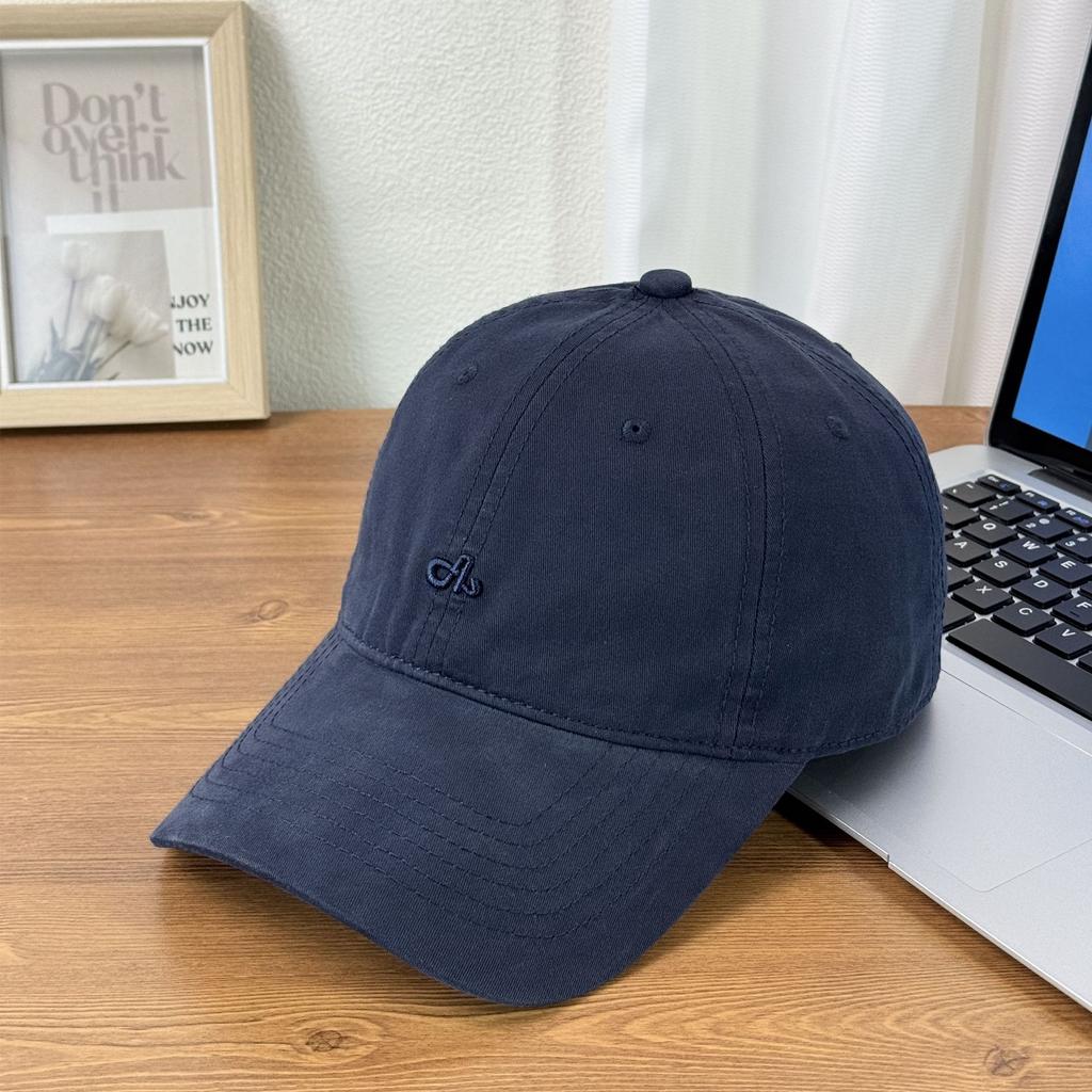 Fashion Hat trendy brand letter embroidery soft top shows the face small baseball cap children's fashion versatile spring and summer sunshade new cap