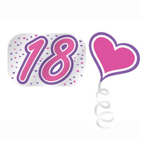 Foil Garland 13th Birthday Banner