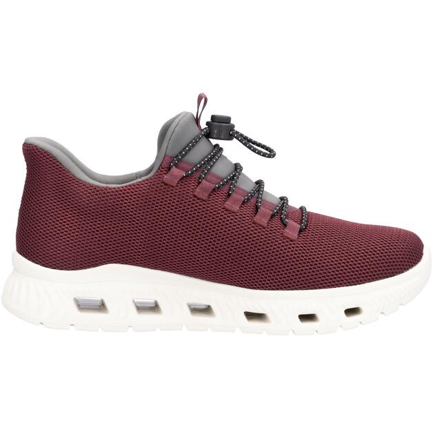 Women's Rieker Hwk Red Slip-ons