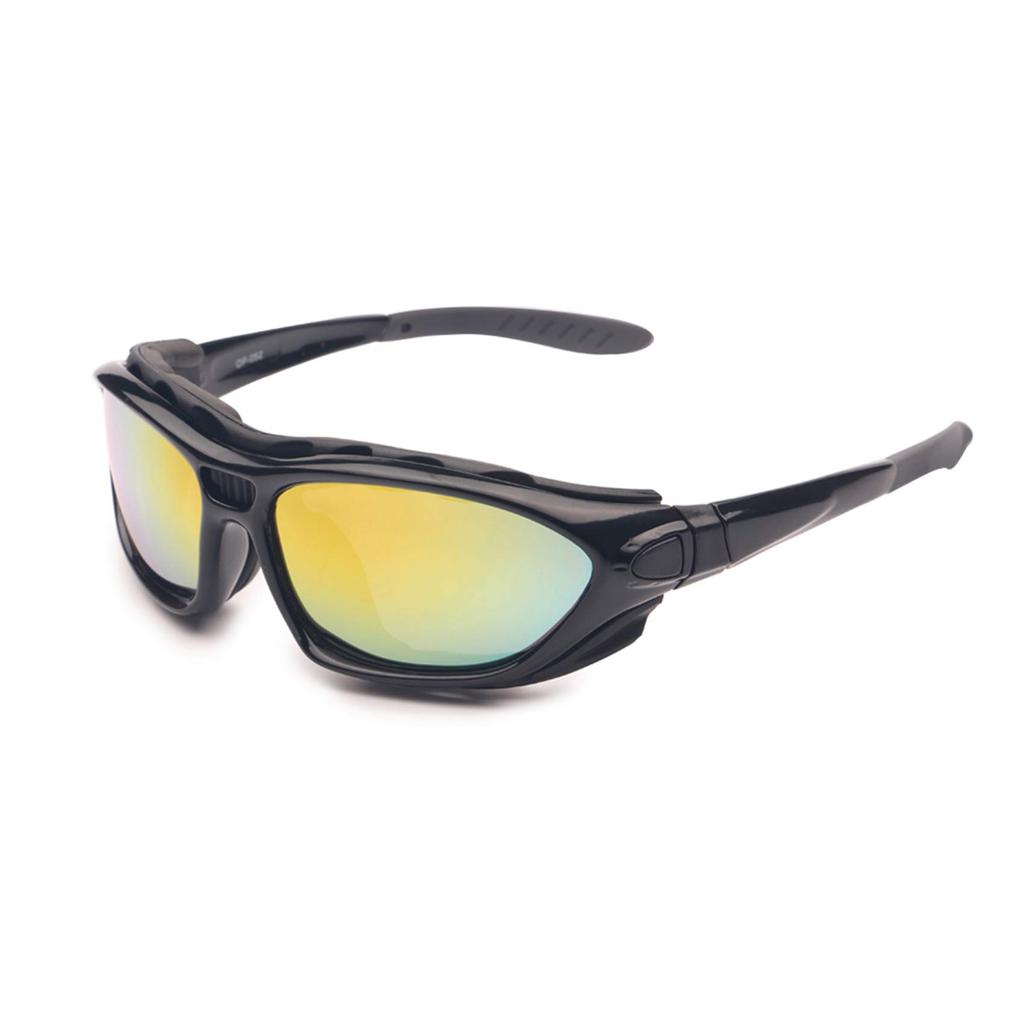 [EnzoDate] Motorcycle anti-fog sunglasses Glasses legs and belt lenses for