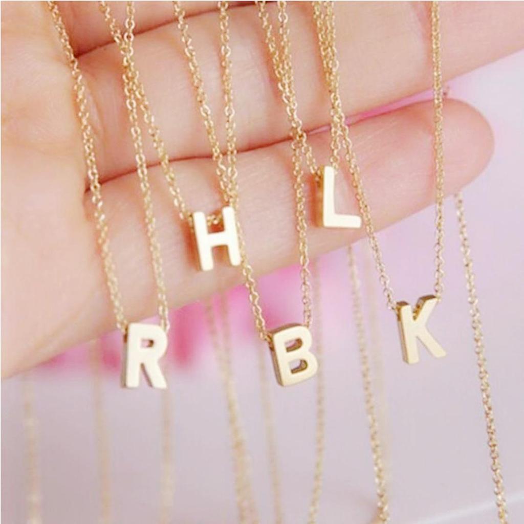 St. Delan Gold-Plated Titanium Steel Clavicle Necklace – European & American Pendant Jewelry