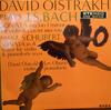 LP Record DAVID OISTRACH LEV OBORIN  Plays J.S.Bach XID5253 Saga 1967 Germany Classical Used