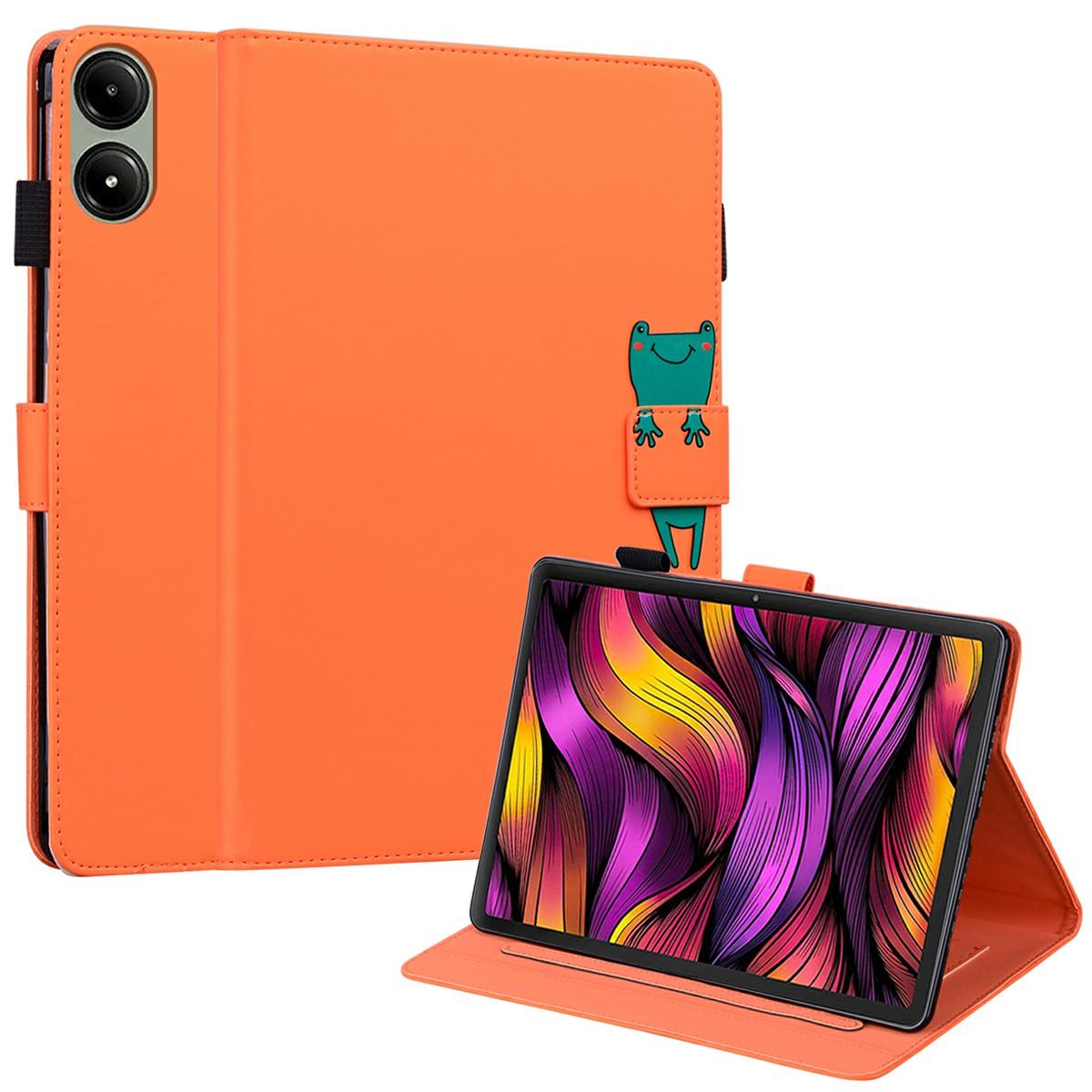 

For Xiaomi Redmi Pad Pro Case Tablet Stand Leather Cover Card Slots Animal Pattern C