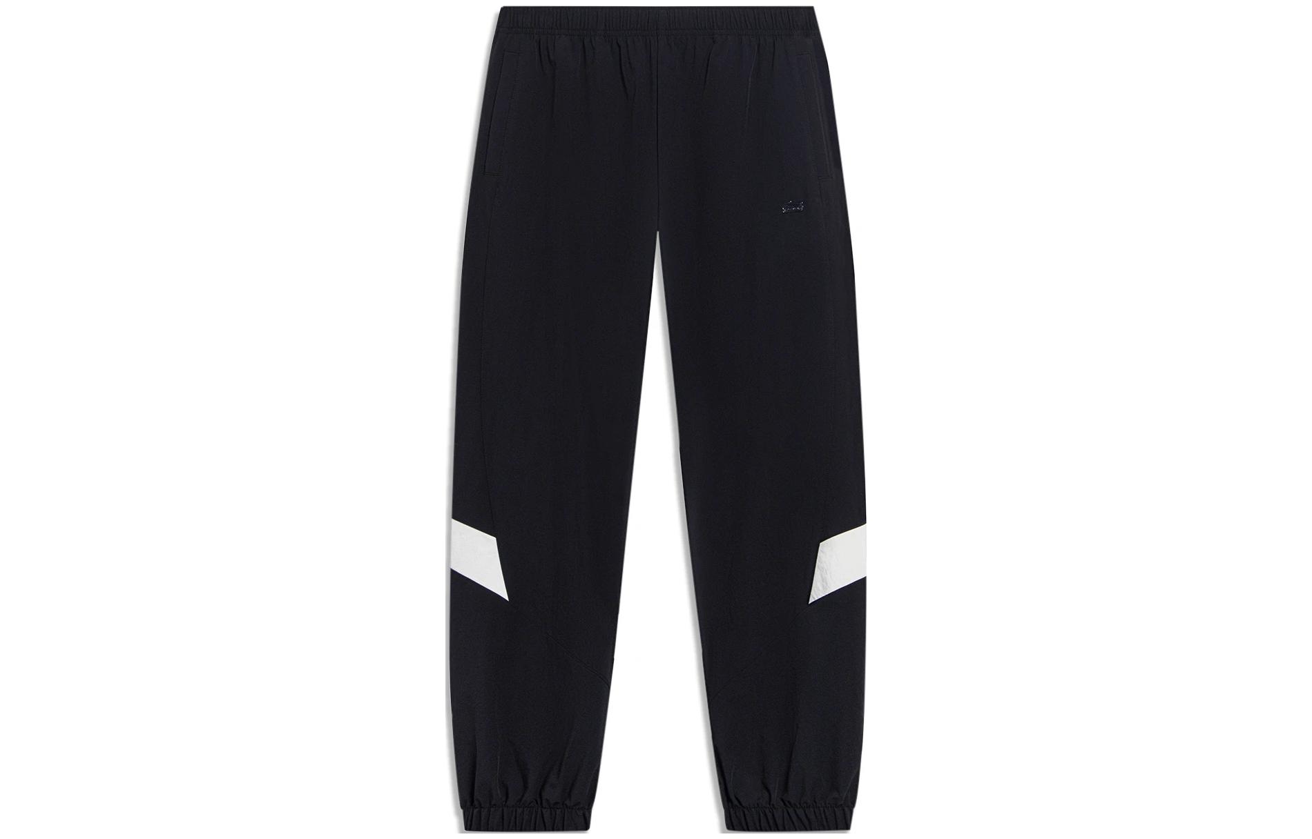 Li Ning Sports Trendy Collection Knitted Sweatpants Women s Black AYKT168-6 S