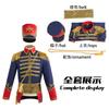 Halloween cosplay costume European handsome court show top hat European top