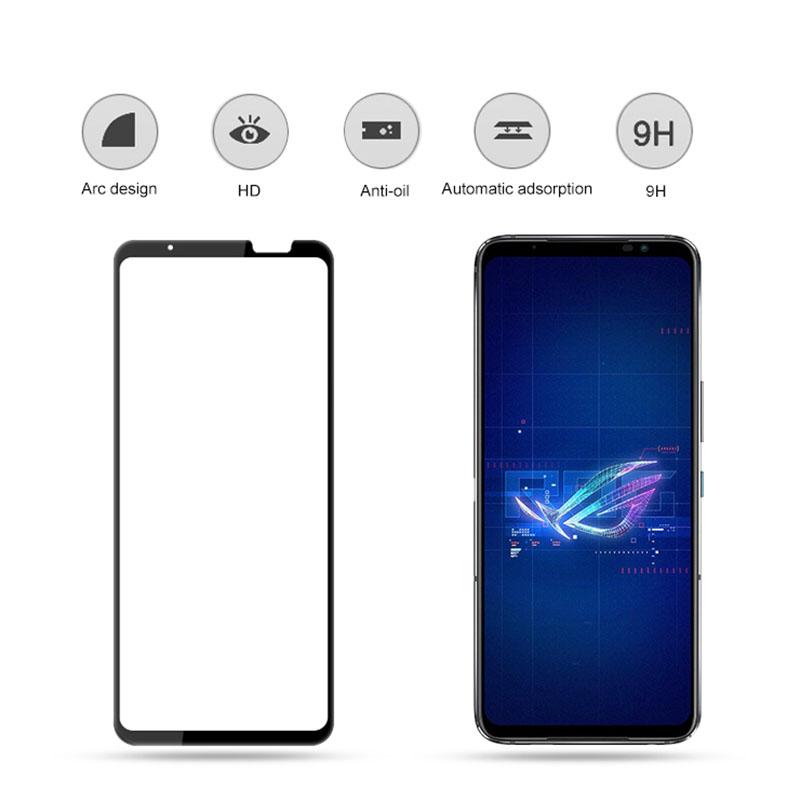 MOCOLO For Asus ROG Phone 6 5G Secondary Hardening Film Silk Printing Tempered Glass Full Screen Protector