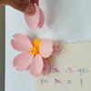 Sakura Magnetclip Kreative Küchenhelfer Multifunktionaler Snackversiegler Lebensmittelaufbewahrung Einzigartiger Blütenblattclip Niedlich für Zuhause Kühlschrank