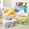 Soft Fabric Montessori Toy Colorful Sensory Toy Magic Tissue Box  Finger Training Game