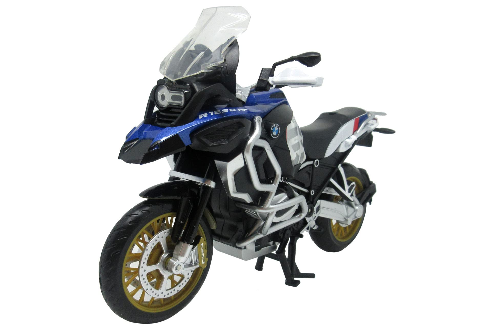 

Литой мотоцикл DOYUSHA BMW R1250 GS Синий Готовый продукт 1/12 синий
