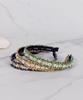 Maia Tweed Pearl Headband P-Green