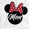 Minnie Mouse Unisex Adult Mom In Ears Mothers Day T-Shirt