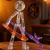 Posable Stickman Action Figure with DIY Accessories Stress Relief Movable Joints Stickman Fidget Toy Desktop Decoration Collectors Gift