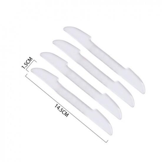 4Pcs Clear Car Auto Door Edge Guard Anti-collision Stickers Waterproof Durable