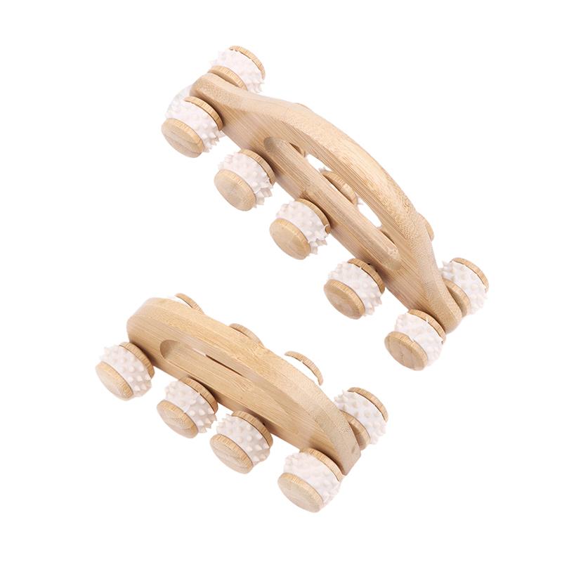 Wooden Massager Manual Roller Neck Back Waist Massage Tool For Neck Leg Back Deep Tissue Muscle Relax Body Massage