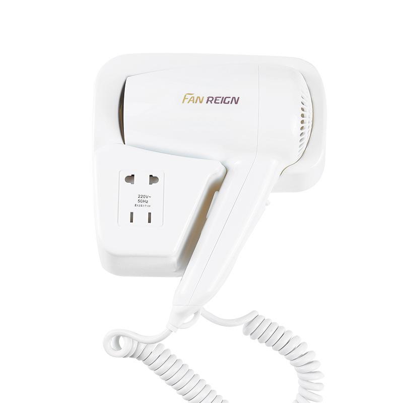 Hotel Wall-Mounted Hair Dryer for Bathroom and Toilet