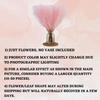 3 Pcs Faux Pampas Grass Small Fluffy Artificial Flowers Fake Flower for Home,Bedroom, Table Decoration and Craft Items Corner (Without Vase Pot)
