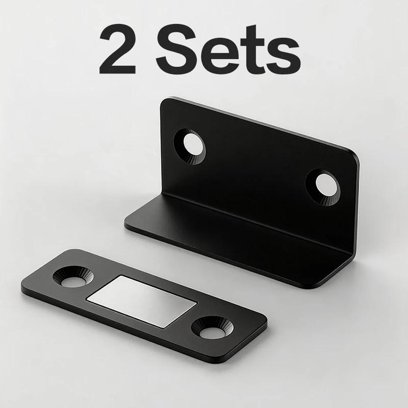 4 Sets Ultra-dünne magnetische Schrankverschlüsse Starke Tür-Magnete Stopper Unsichtbarer Klebe-Schubladen-Magnetverschluss für Küchenschrank
