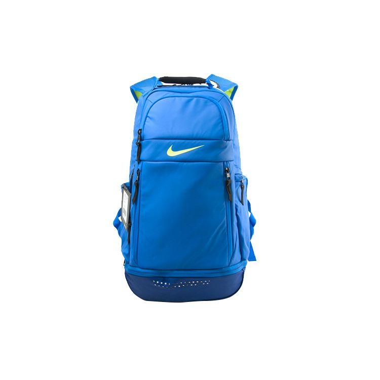 Nike Casual Air Cushion Zipper Backpack Unisex Backpacks Blue BA4901-443 Blue