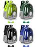 Portable Transparent Cat Backpack: Breathable, Spacious Double-Shoulder Pet Carrier