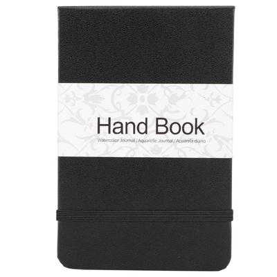 Watercolor Journal 24 Sheets Prevent Fading Insert Pocket Watercolor Paper Sketchbook for Outdoor