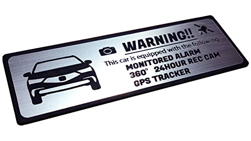 

Honami Works LEGEND Legend Security Emblem 24-часовое видеонаблюдение GPS-трекер наклейка