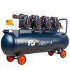 Silent Oil-Free Air Compressor for Woodworking and Auto Repair with High Displacement and Large Pressure Gauge.