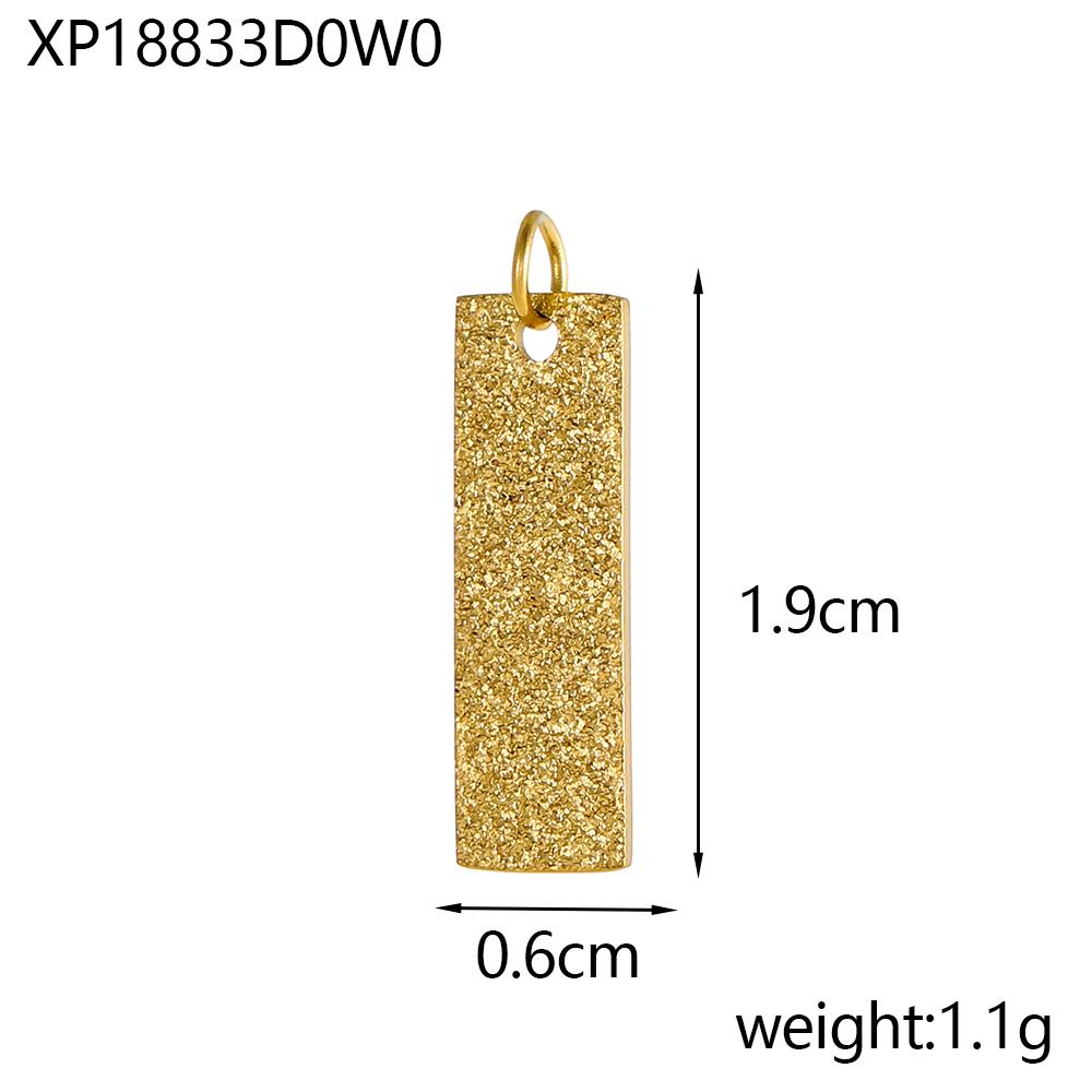 CARLIDANA Gold Plated Jewelry Laser Engraved Logo Tags Pendant Jewellery Oval Stainless Steel DIY Name Round Coin Disc Charm