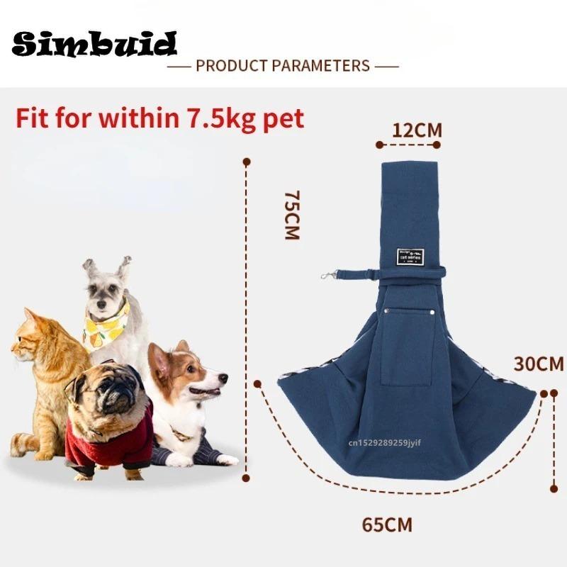 Bequeme Hundetasche Haustier Out Umhängetasche Outdoor Reise Tragbare Katze Welpe Sling Bag Tote Haustiertragezubehör