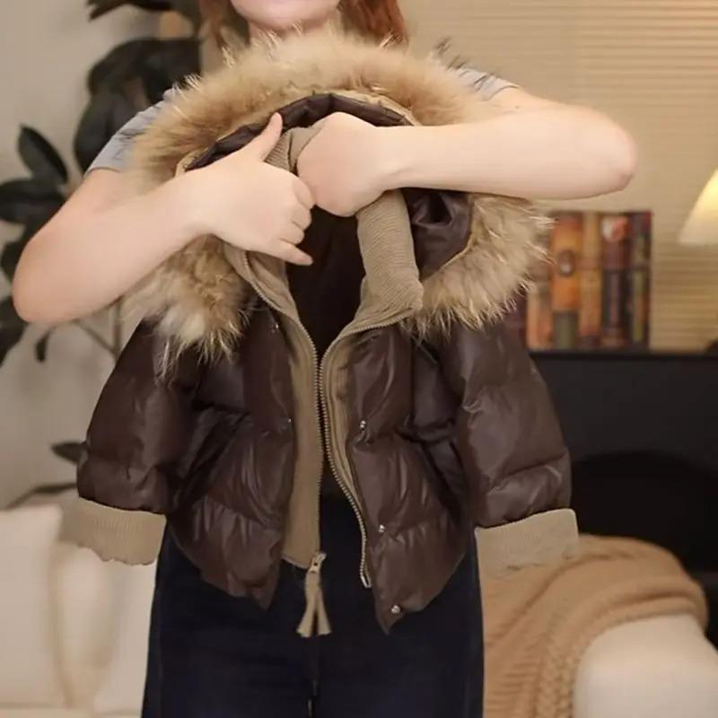 Bērnu ziemas dūnu jaka Zēniem Meitenēm