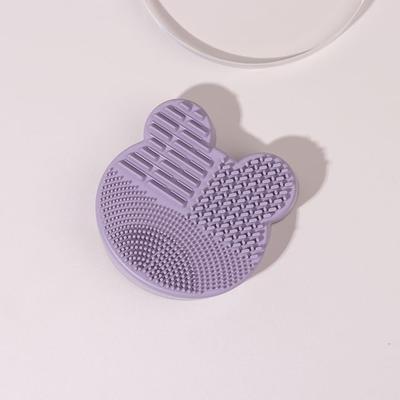 Worthbuy - Bear Silicone Makeup Brush Cleaning Pad