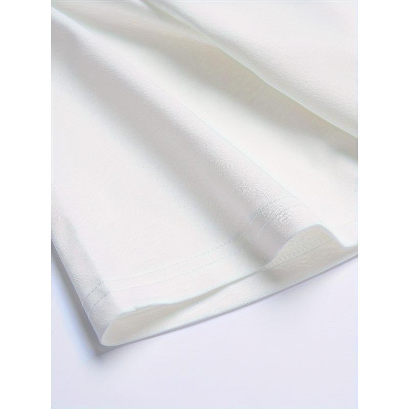 European Sizes GERMAN SHEPHERD Print Men's Crew Neck T-shirt, Short Sleeve Versatile Casual Summer Clothes