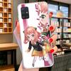 Anime Spy Family Anya Cover Phone Case For Samsung Galaxy A12 A22 A32 A52 A72 A02S Phone Case Note 20 Ultra 10 S10 Plus A51 A71