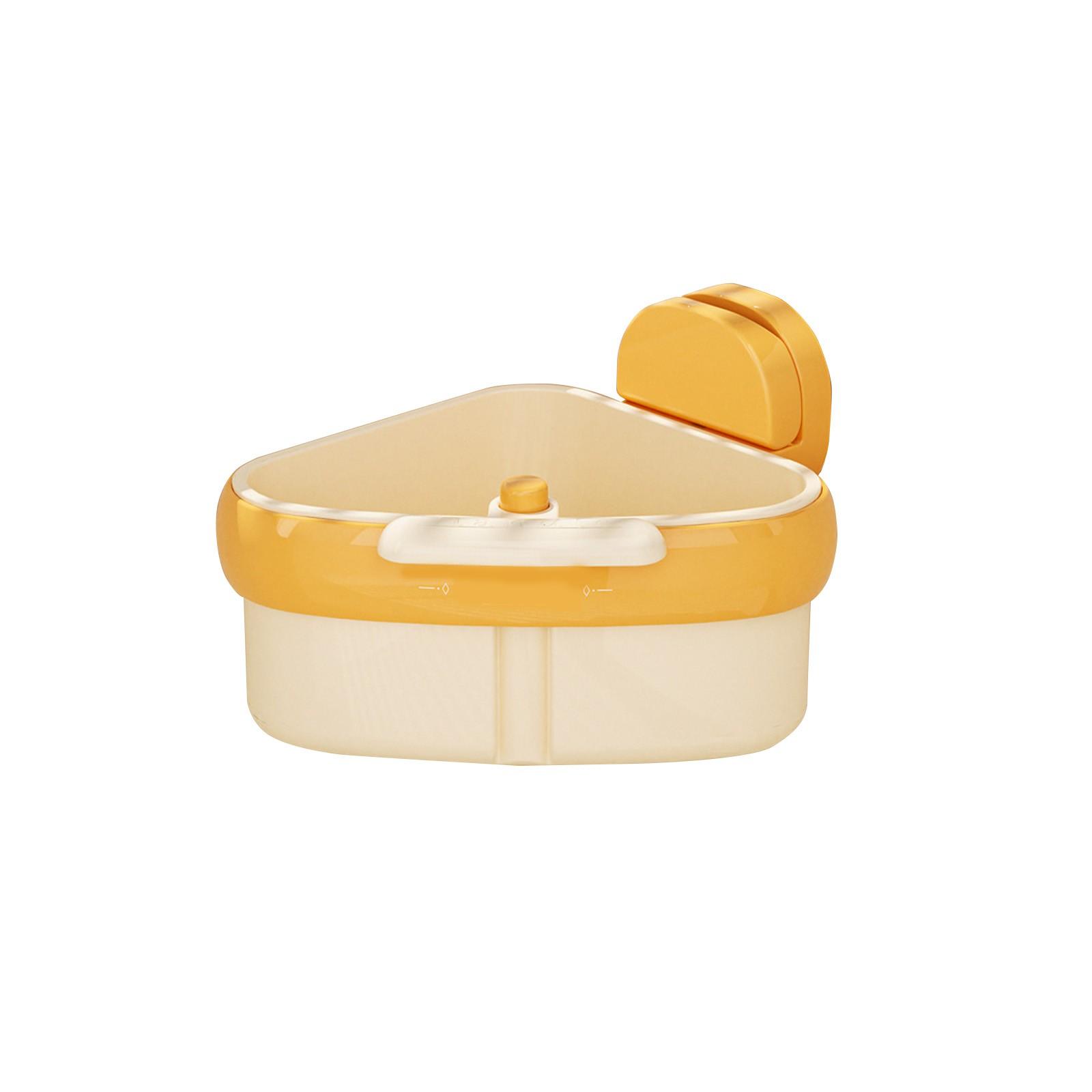 

Suction Cup Sink Basket Home Kitchen Sink Separation Food Residue Filter Basket One Size жёлтый