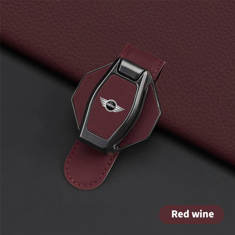 

Car headrests, magnetic leather eyeglass holders, ticket holders, etc For Mini Cooper R50 R52 R53 R55 R56 R60 F56 F60 Clubman