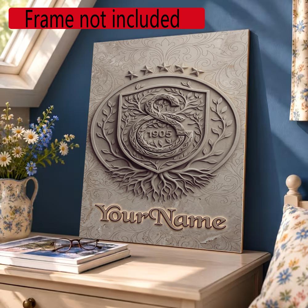 Galatasaray Customize Text Diamond Painting Round Diamond Mosaic Suitable For Beginners Diamond Painting Rhinestones Gift Frameless
