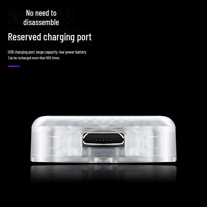 Wireless Car Interior LED Touch Lights - No-Wiring Atmosphere & Decorative Lighting