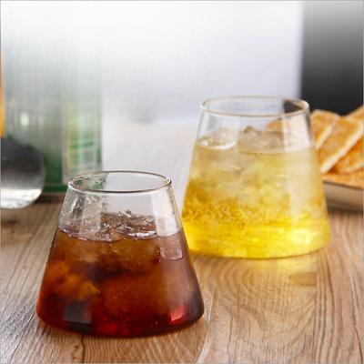 Japanese-style Mount Fuji Glass Household Water Cup Coffee Cup Juice Cup Thickened High Temperature Resistant Borosilicate Glass
