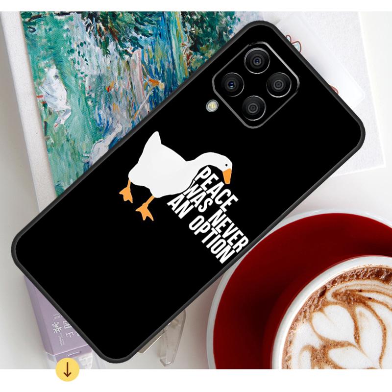 Funny Cartoon Duck Case For Samsung Galaxy M20 M31 M16 M36 M56 M33 M53 M13 M12 M32 M52 M15 M55 M14 M35 M34 M54