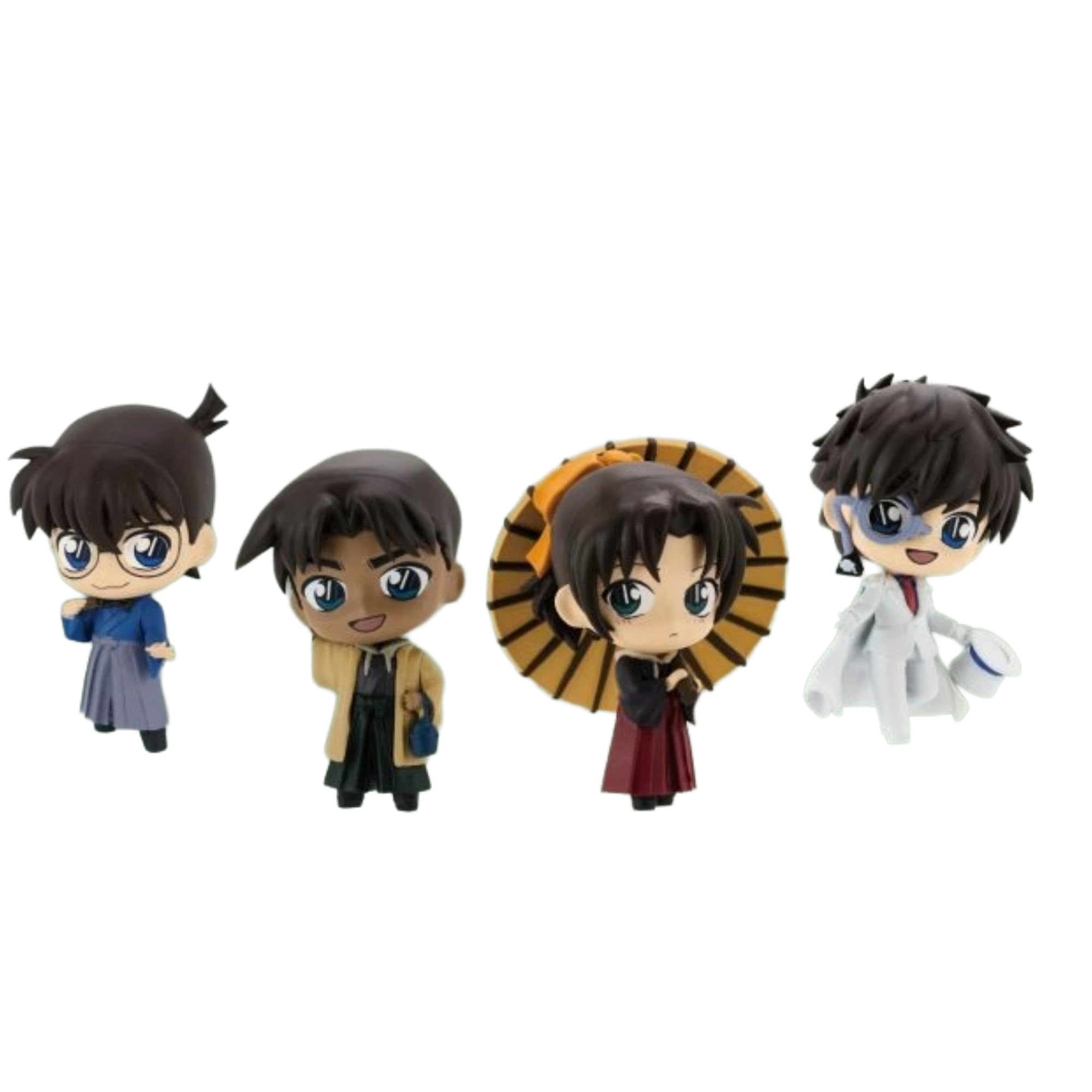 Bushiroad Creative Detective Conan Collection Figure RICH Style Complete Set of 4 Types Capsule Japanese-Western Ver. × (Gachapon Toy)