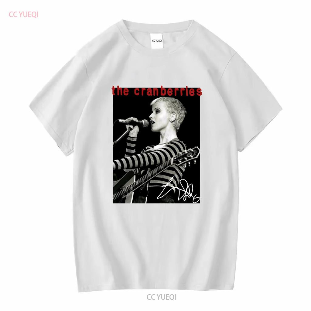 Gorąca Dolores O Riordan The Cranberries Bawełna Męska Wszystkie Rozmiary Koszulka 1N2837 z długim lub krótkim rękawem vintage Prana homme Oddychająca