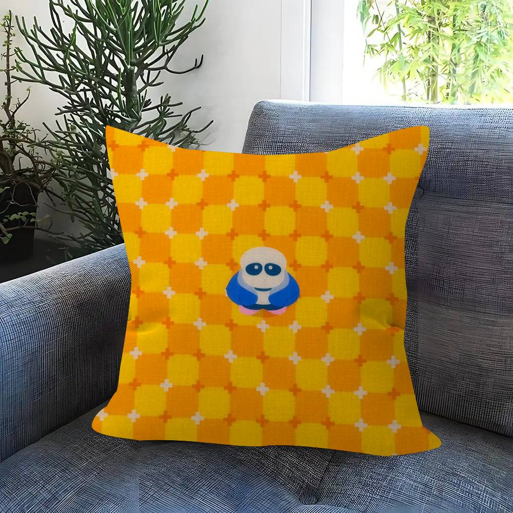 Cute HUndertale SansW  Pillow Gift Home Office Decoration Pillow Bedroom Sofa Car Cushion CoverPillow Case