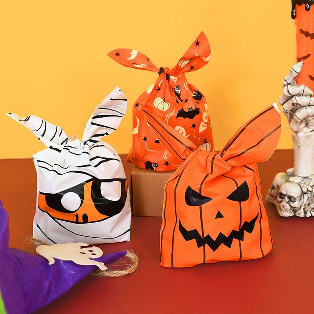 Supplies For Biscuits Snack Handbag Halloween Decoration Candy Bag Candy Pouch Baking Gift Bags