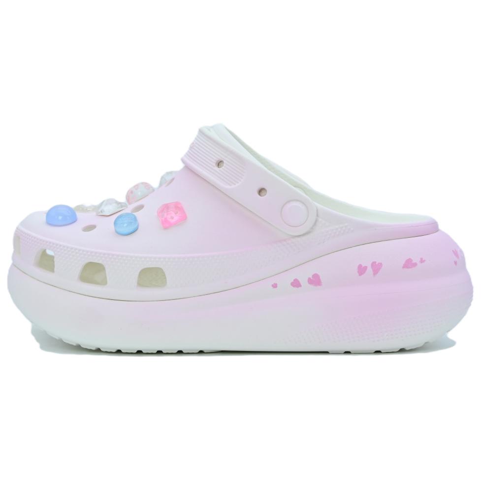 

Crocs Crush Clog EVA Изысканные и Милые Дырочные Туфли Унисекс Розовые 42-43 розовый
