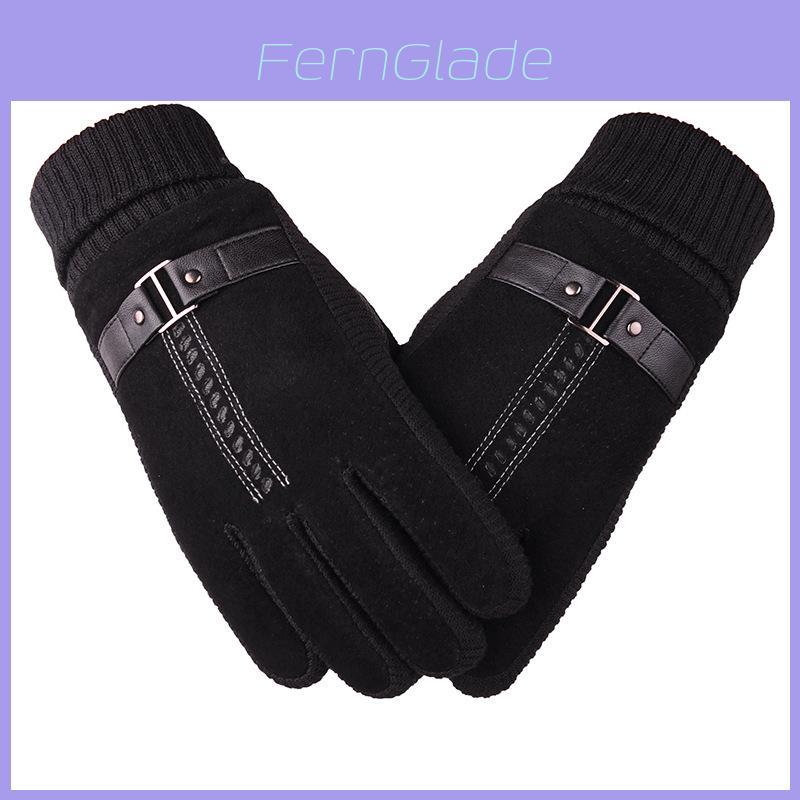 Fashion Men's Premium Winter Warm Touch Screen Driving Gloves For Outdoor Sports