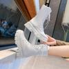 Jeseň a zima Nové stredné čižmy Módne Čižmy na zips Botas Mujer Športové Hrubé čižmy Martin Čižmy Neformálne Dámske Topánky