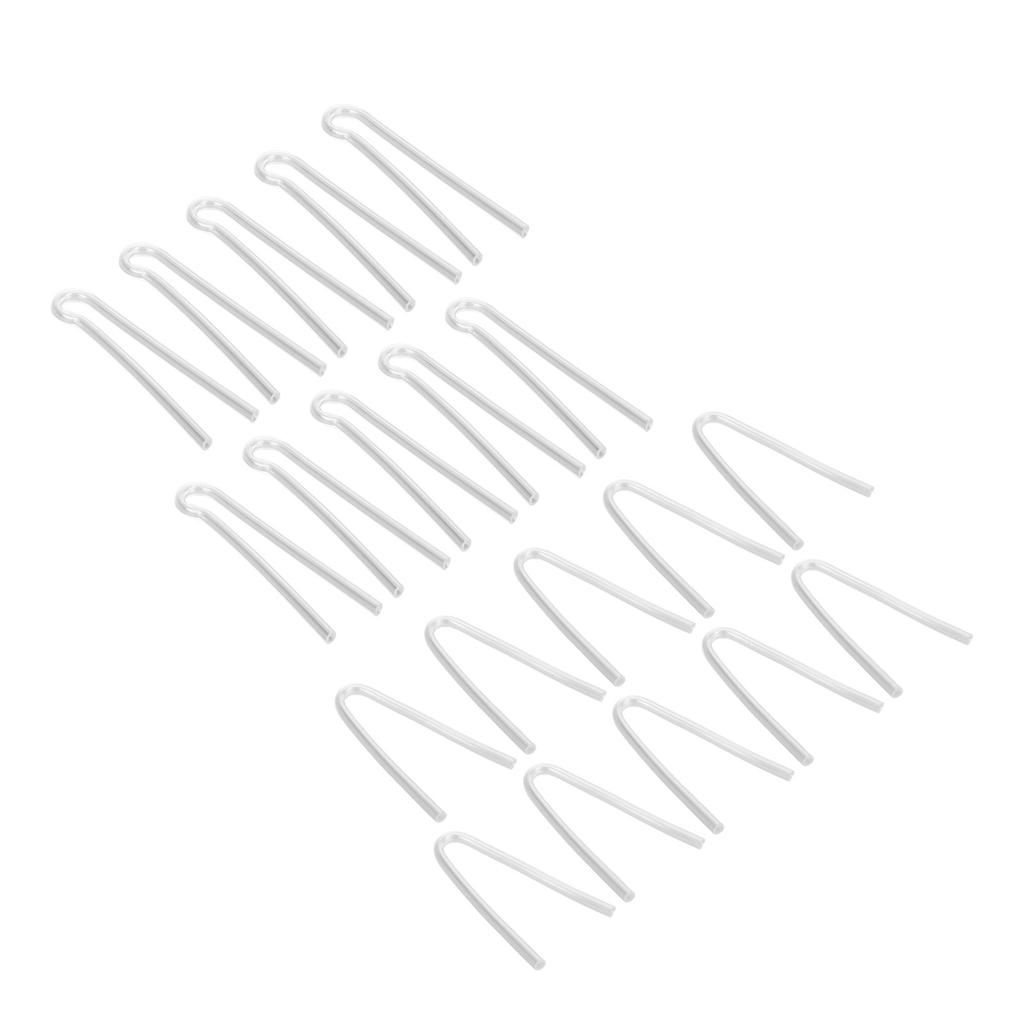 10PCS Sound Aid Tubes Replacement Easy Installation Accessory Silicone Preformed Earmold Tube